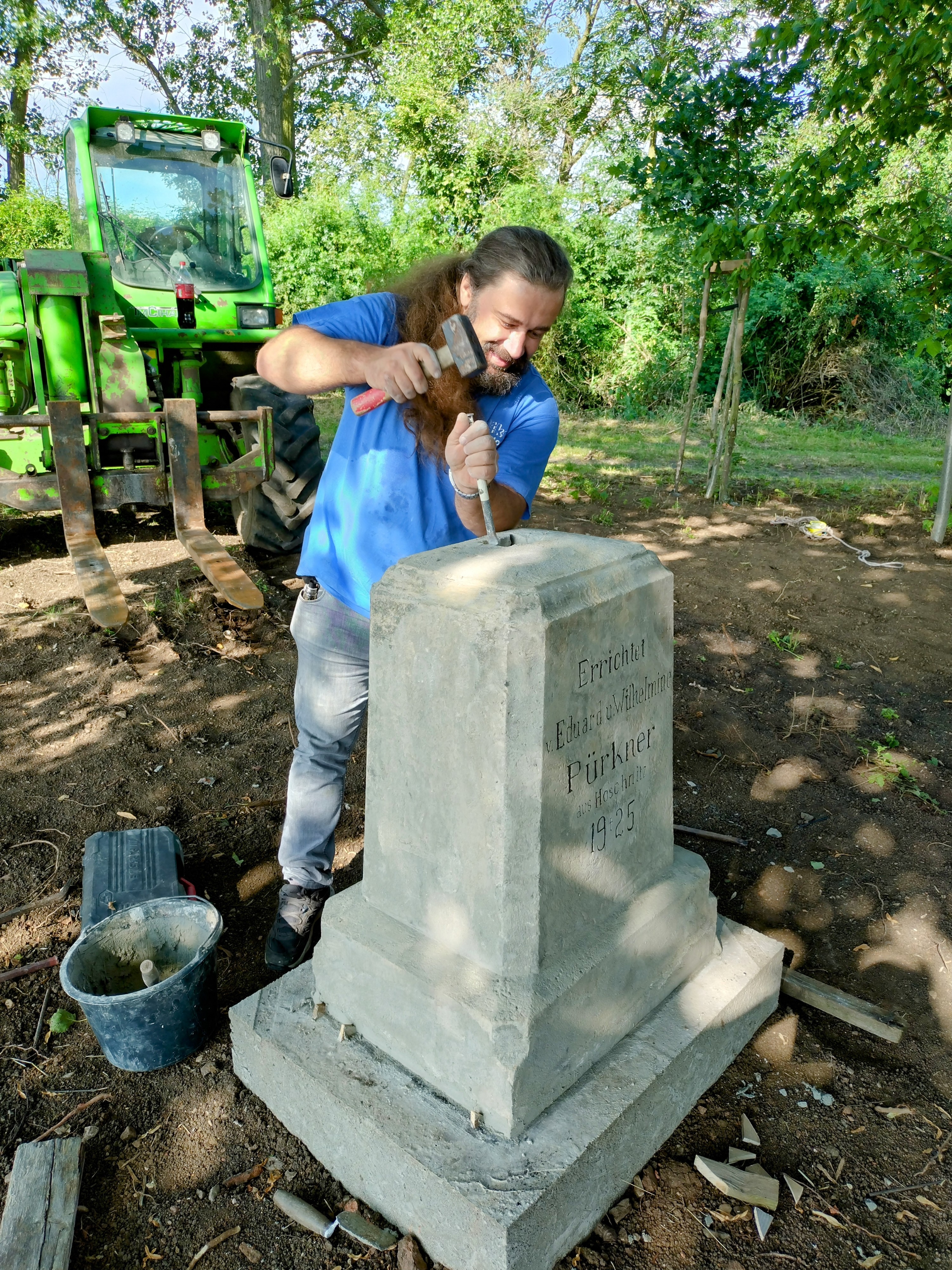 40. Úprava otvoru pro kříž 24.6.2024