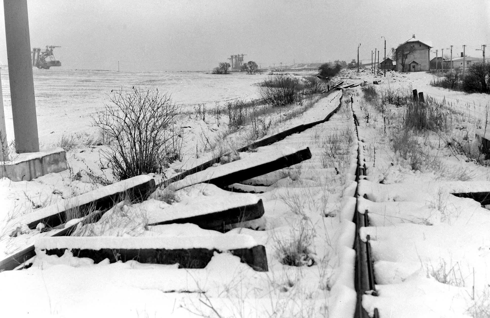 Zánik žel. stanice Strupčice - 80. léta 20. stol.