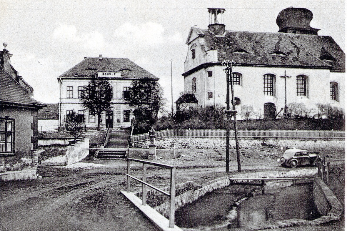 Kostel od JZ - 1939