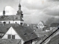 Kostel od jihu -50.léta 20. stol.