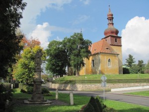 Strupčice - Kostel sv. Václava